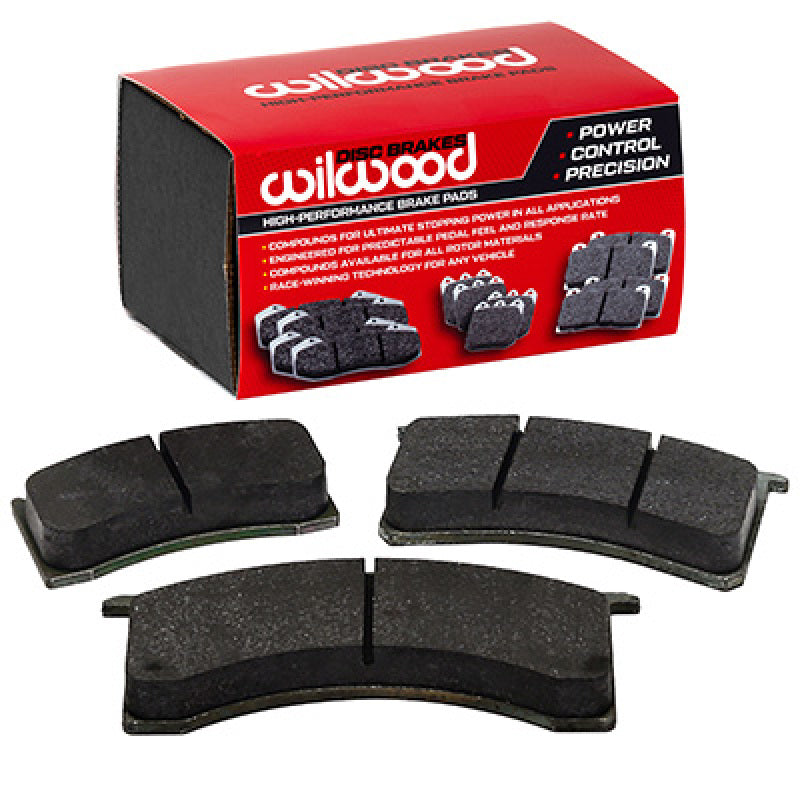 Wilwood 6812-45 DPS 500 THK 3 Hole Axle Set - High-Temperature Racing Pads - #150-45-6812K