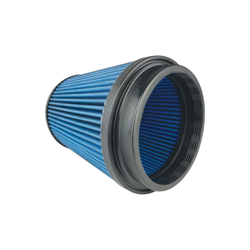 Injen Super-flow Web Nanofiber Dry Air FIlter-5in Neck/6-1/2in Base/7in Height/4-1/2in Top - #X-1051-BB