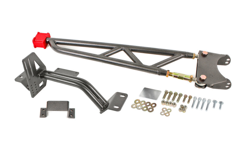 BMR 1993-2002 F-Body without DSL Torque Arm Tunnel Mount (For Long Tube Headers) - Black Hammertone