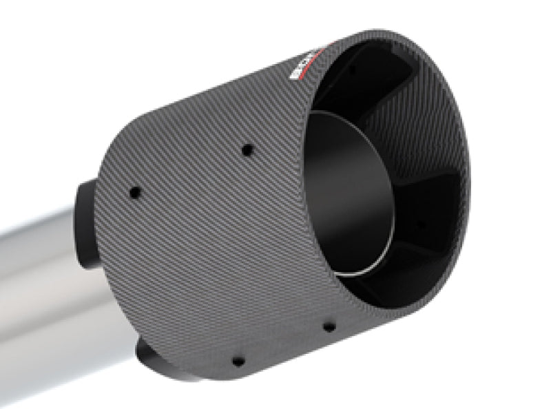 Borla 140826CFBA 2020 Toyota Supra GR 3.0L I6 3in ATAK Catback Exhaust - Carbon Fiber Tips - #140826CFBA