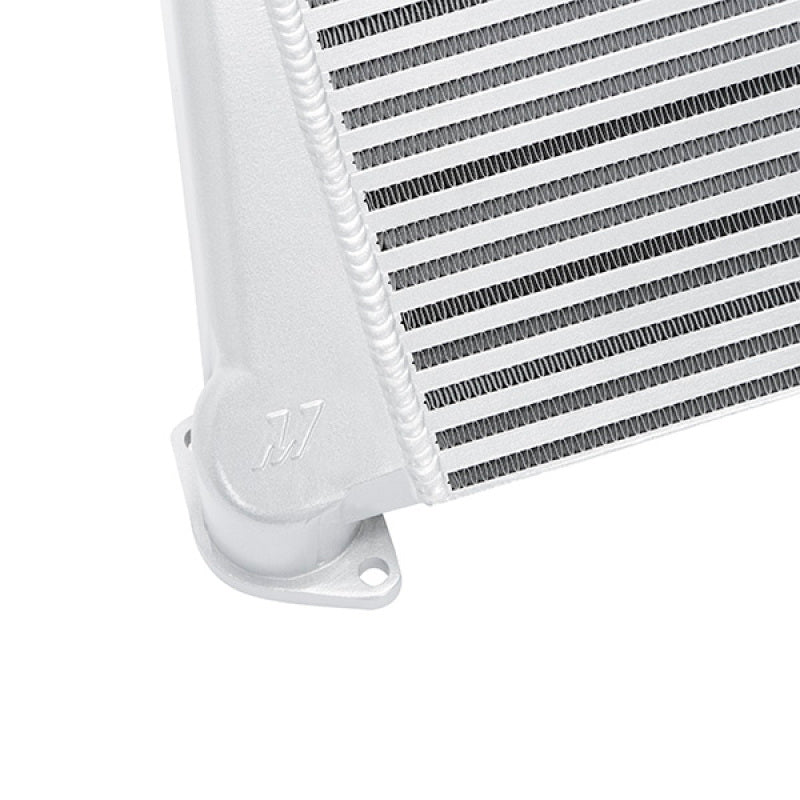 Mishimoto 08-14 Subaru WRX Top-Mount Intercooler Kit - Powder Coated Silver & Black Hoses - #MMTMIC-WRX-08SLBK