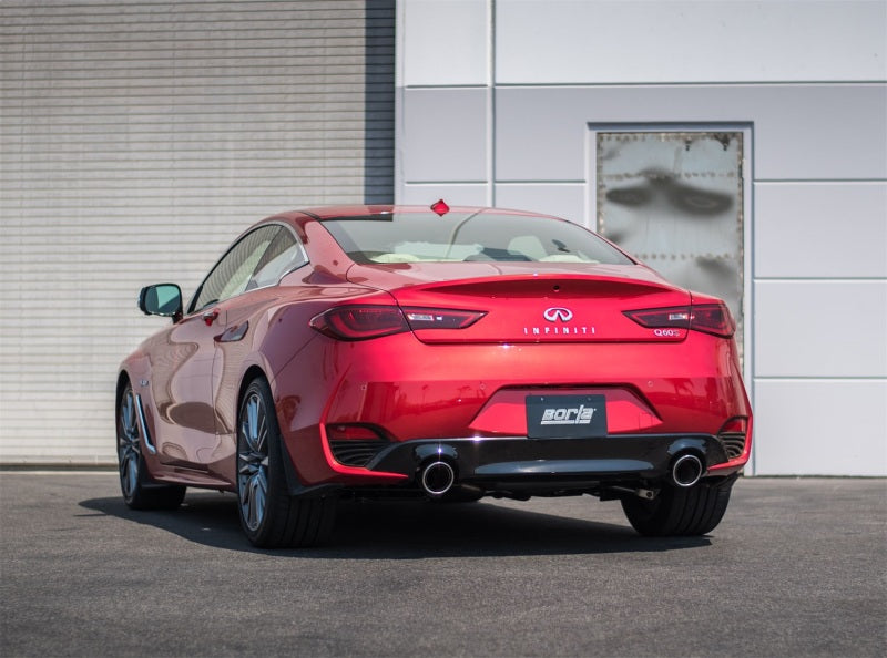 Borla 140703 2017 Infiniti Q60S 3.0T V6 S Type Catback Exhaust - #140703