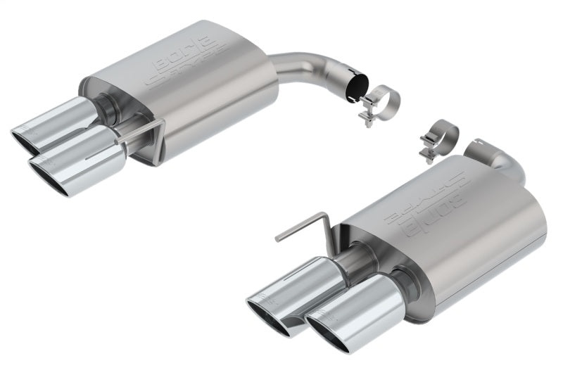 Borla 11953 2018 Ford Mustang GT 5.0L AT/MT 2.5in S-Type Exhaust w/o Valves (Rear Section Only) - #11953