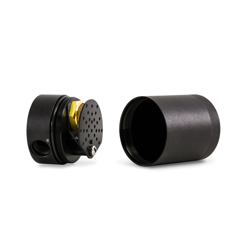 Mishimoto 09+ Nissan 370Z Direct Fit Baffled Oil Catch Can - Black - #MMBCC-370Z-09PBE