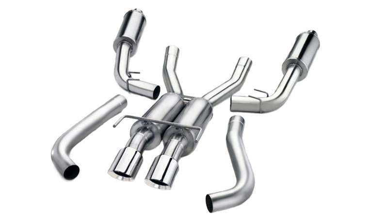 Corsa 1997-2004 Chevrolet Corvette C5 Z06 5.7L V8 Polished Xtreme Cat-Back + XO Exhaust - 3.5 in Twin Tips