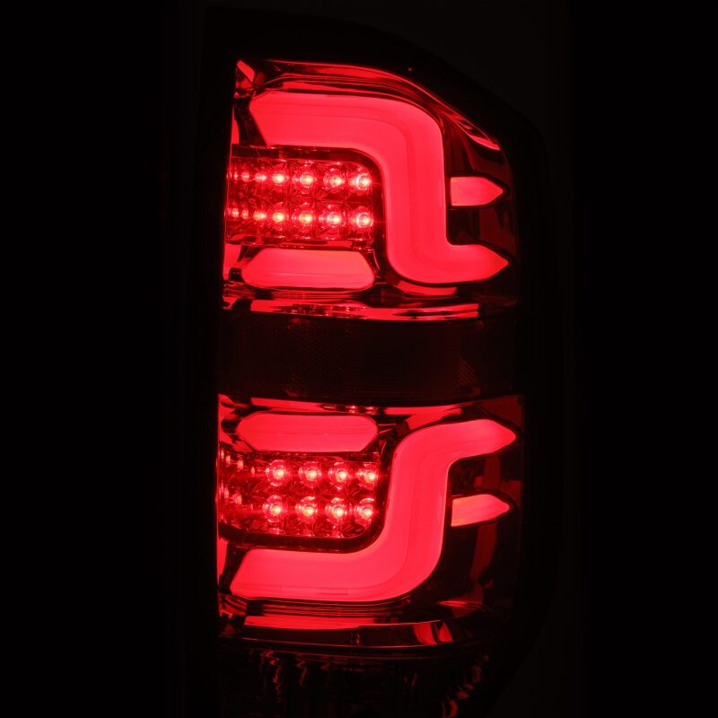 AlphaRex 672010 14-20 Toyota Tundra PRO-Series LED Tail Lights Jet Black