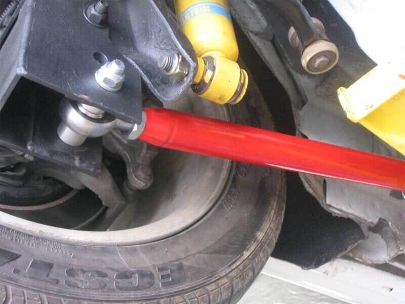 UMI Performance 2016-R Adjustable Lower Control Arms Red for 1982-2002 GM F-Body