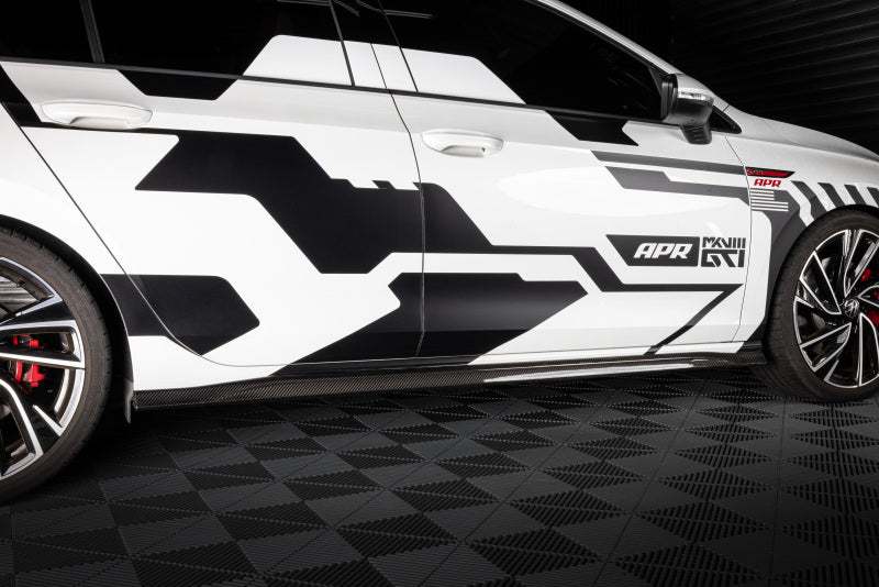 APR 22-26 Volkswagen GTI (MK8) Carbon Fiber Side Skirts - Set