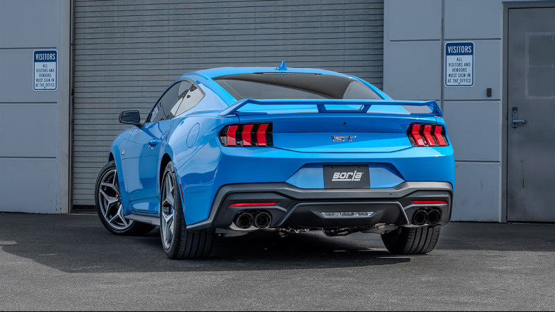 Borla 140962CFBA 2024 Ford Mustang GT 5.0L V8 w/ Active Exhaust S-Type Cat-Back Exhaust System - Carbon Fiber - #140962CFBA