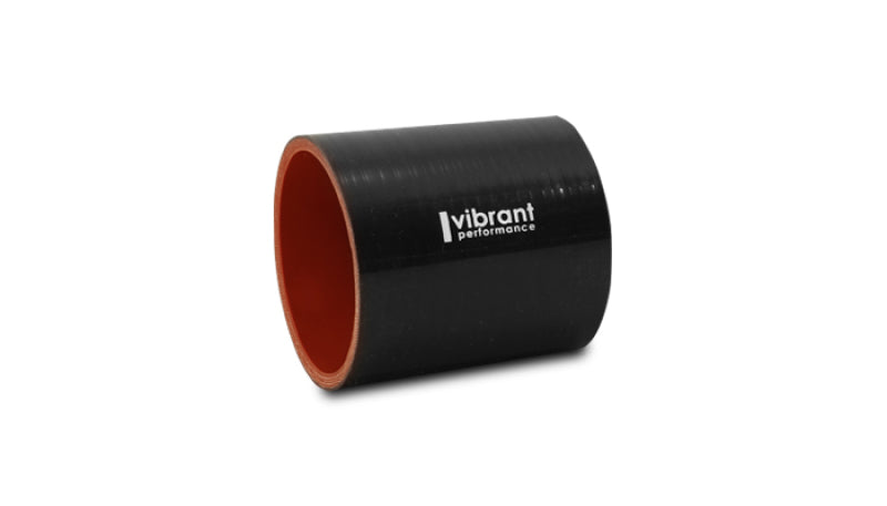 Vibrant 4 Ply Reinforced Silicone Straight Hose Coupling - 6in I.D. x 3.5in