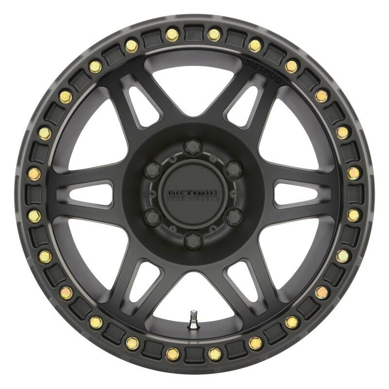 Method MR106 Beadlock 17x9 -44mm Offset 5x5 71.5mm CB Matte Black with BH-H24125 Wheel