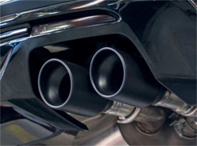 Borla 11920CB 2016-2017 Chevrolet Camaro SS AT/MT S-Type Rear Section Exhaust w/o Dual Mode Ceramic Black - #11920CB