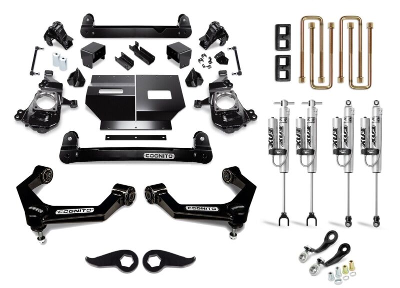 Cognito Motorsports 110-P1270 5-Inch Performance Lift Kit with Fox PSRR 2.0 Shocks for 2020-2024 Chevrolet Silverado / GMC Sierra 2500 HD / 3500 HD