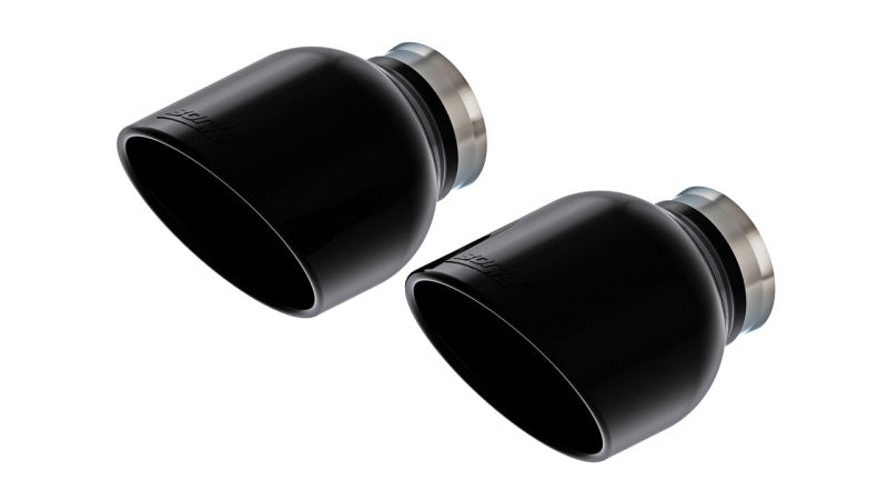 Borla 60729BC 15-24 Dodge Charger V8 / 2023 Chrysler 300C T-304 SS Tips 5in Outlet - Black Chrome - #60729BC