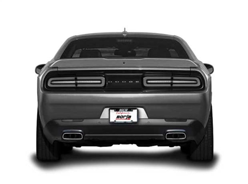 Borla 140627 15-16 Dodge Challenger R/T 5.7L Dual Rectangle Angle Cut Dual Split Rear Exit S-Type Exhaust - #140627