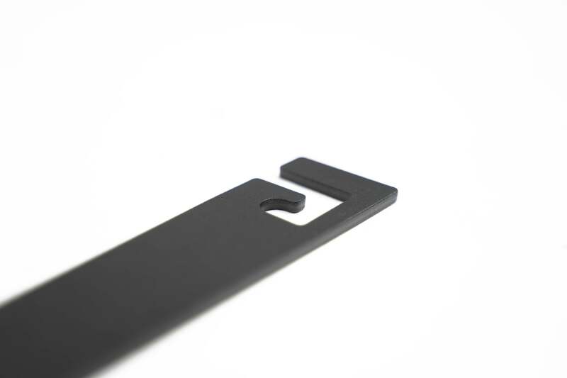 DV8 Offroad 2021 Ford Bronco Capable Bumper Slanted Front License Plate Mount - #LPBR-05