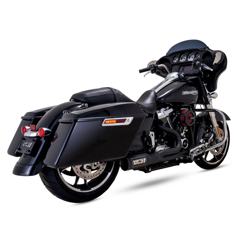 Vance & Hines 47321-22 2-1 High Output PCX Exhaust Black for 2017-2022 Harley-Davidson Touring