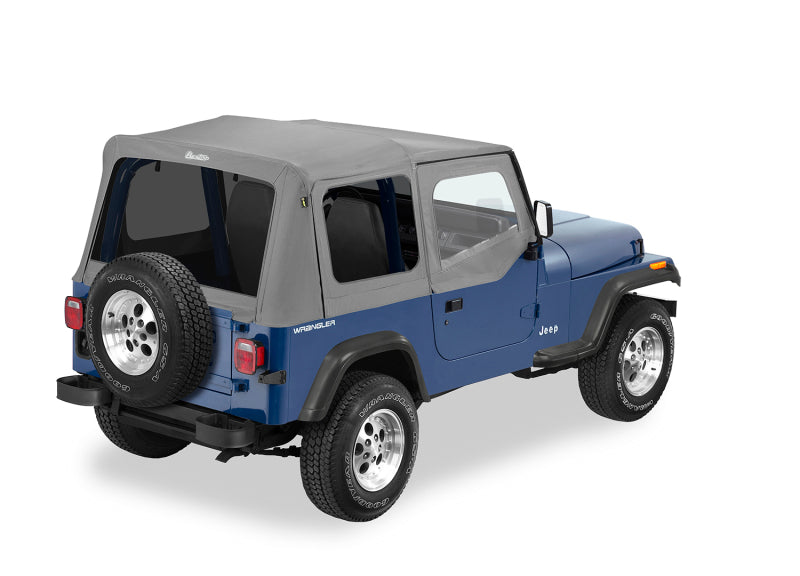Bestop 88-95 for Jeep Wrangler YJ Replace A-Top (Charcoal / Gray Tinted Windows