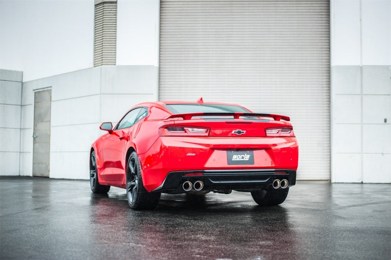Borla 140687 16-17 Camaro SS 6.2L Dual Tip Dual Split Rear Exit Dual Mode Catback Exhaust (NPP) - #140687