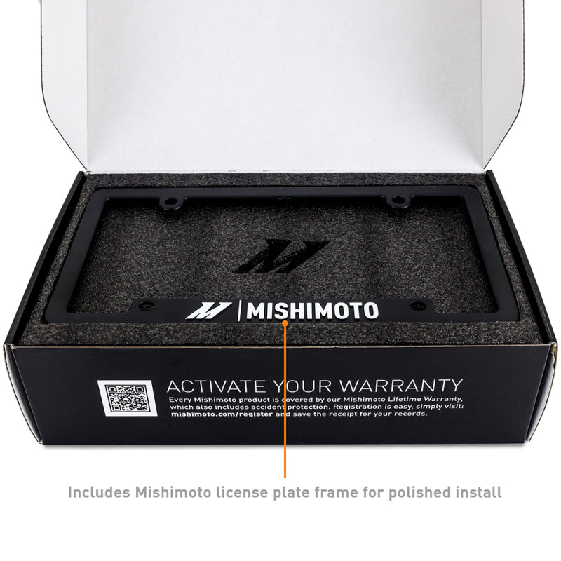 Mishimoto 2022+ Chevy 1500 Tow Hook License Plate Relocation Bracket - #MMLP-T1-22