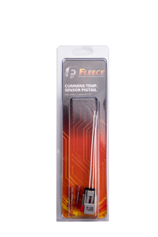 Fleece Performance FPE-HAR-CUMM-IAT-PT for 07.5-22 Dodge 2500/3500 Cummins 6in Temperature Sensor Pigtail
