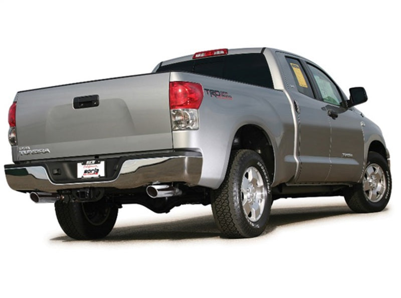 Borla 140638 14-15 Toyota Tundra 4.6L/5.7L Crew Max SB DC SB Touring Cat Back Exhaust Dual Split Rear Exit - #140638