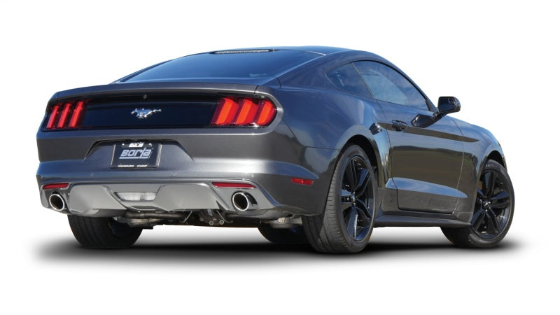 Borla 11890 Atak Rear Section 15-17 Ford Mustang 2.3L EcoBoost MT/AT 2.25in pipe 4in tip - #11890