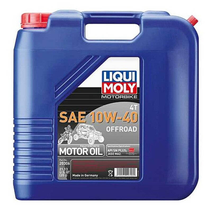 LIQUI MOLY 20L Motorbike 4T SAE 10W-40 Offroad (20306)