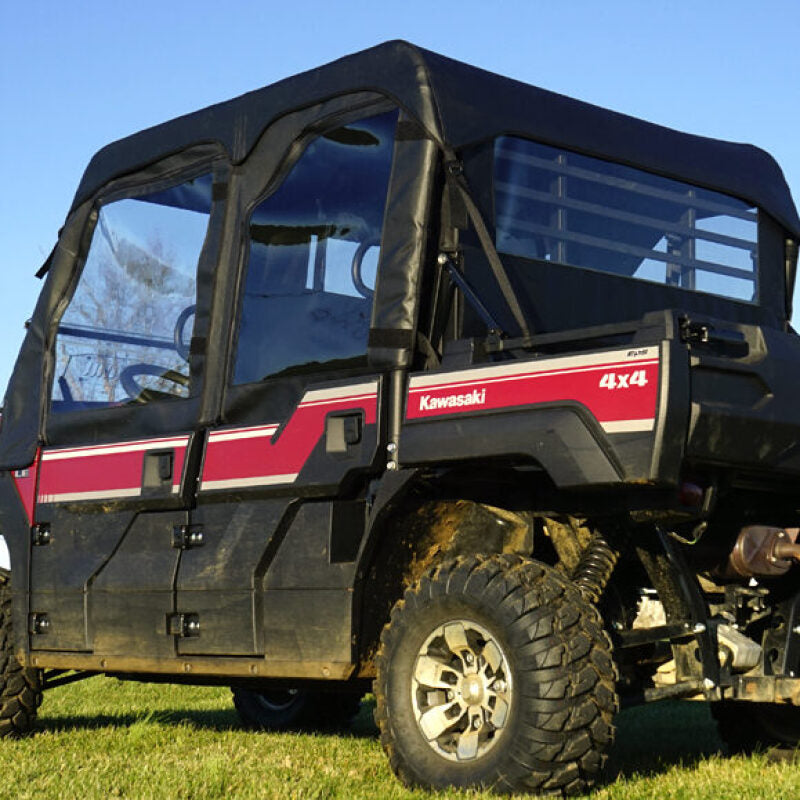 Seizmik 15+ Kawasaki Mule PRO-DXT/FXT Soft Upper Door Kit 51-20989