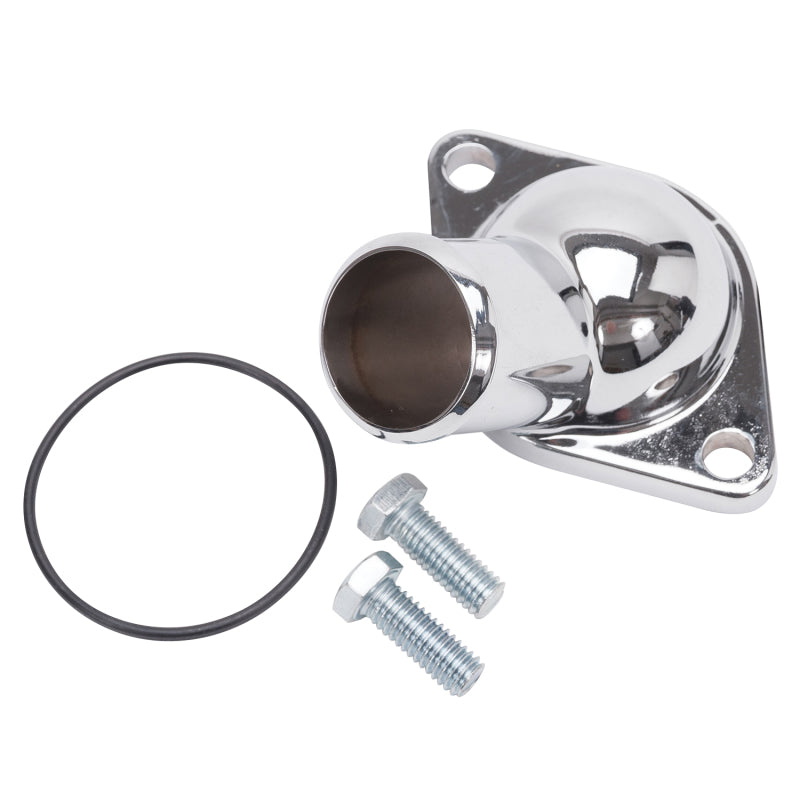 Edelbrock 4809 Chevrolet 4.3L V6/Chevrolet V8 15 Degree. Chrome Waterneck