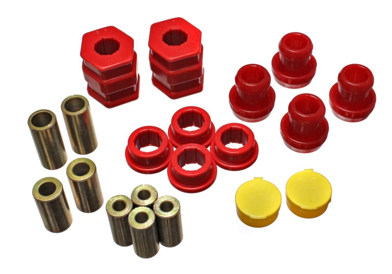 Energy Suspension for 96-00 Civic Red Front Control Arm Bushing Set 16.3114R