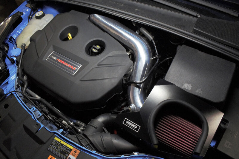 Mishimoto 2016+ Ford Focus RS Performance Air Intake Kit - Wrinkle Black - #MMAI-RS-16WBK