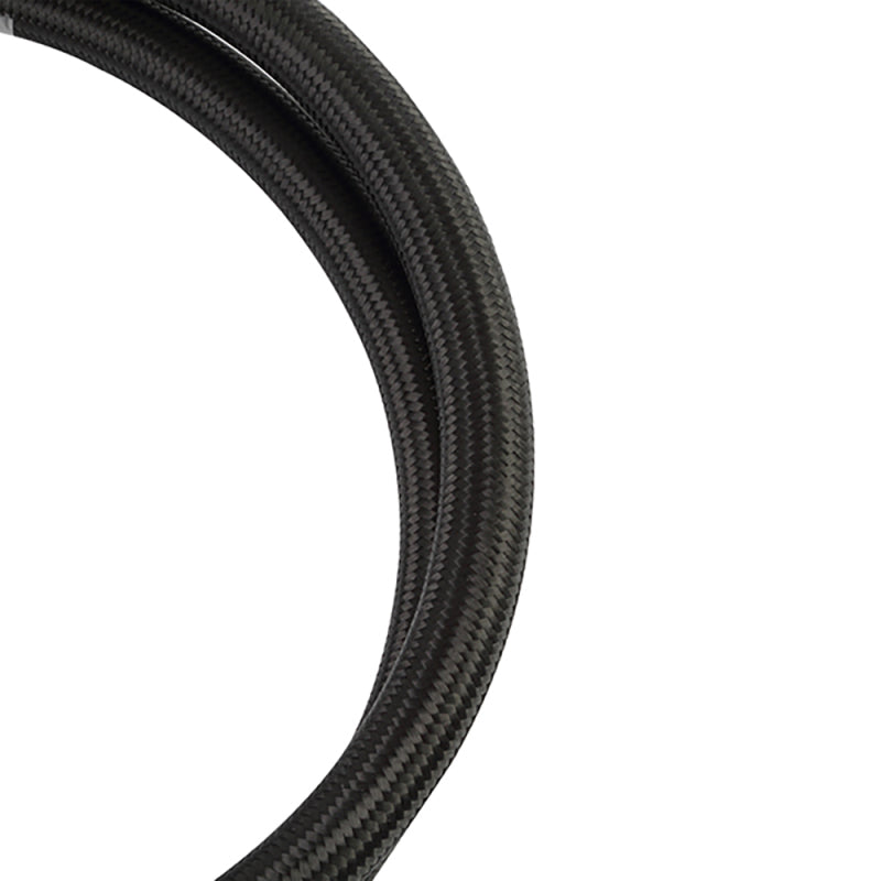 Mishimoto 3Ft Stainless Steel Braided Hose w/ -10AN Fittings - Black - #MMSBH-1036-CB