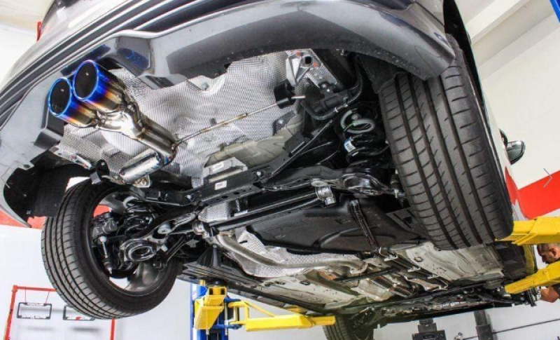Invidia HS13FFSGD1GT 13-Up Ford Focus ST N1 Titanium tip Cat-back Exhaust