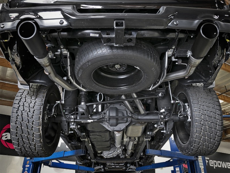 aFe MACH Force-Xp 3in 409 SS Cat-Back Exhaust 2019 RAM 1500 V8-5.7L w/ Black Tip - #49-42059-B