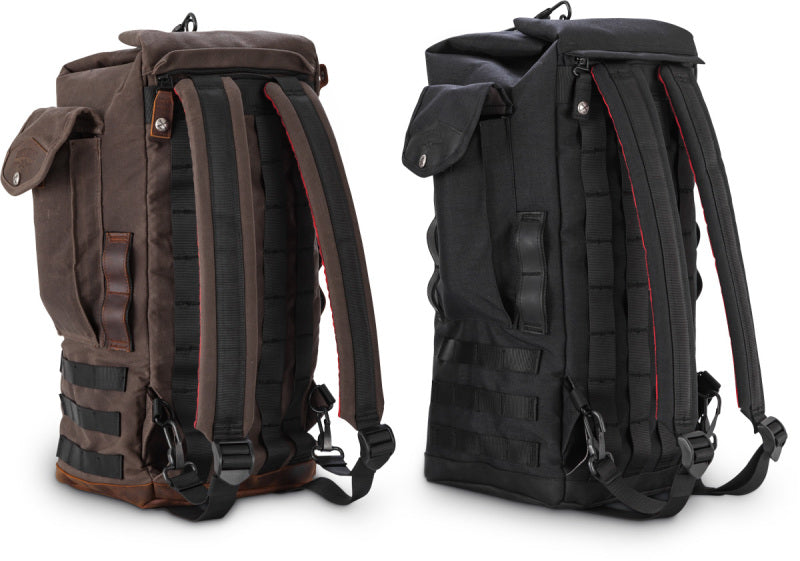 Burly Brand B15-1013B Voyager Sissy Bar Backpack Black
