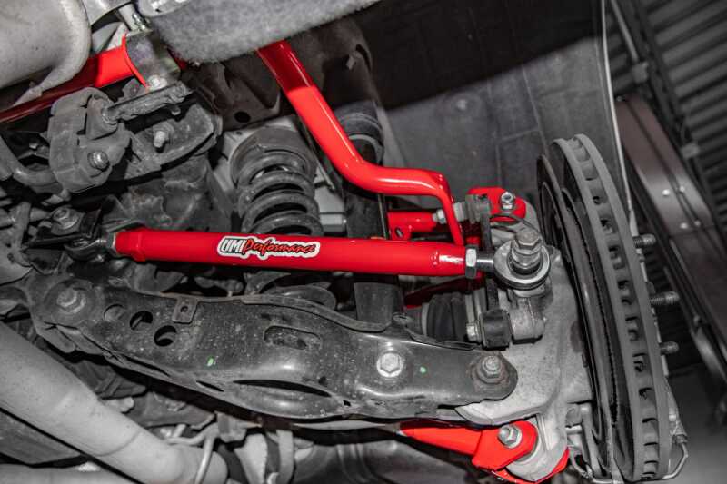 UMI Performance 2545-B Alignment Toe Arm Black for 2016-2024 Chevrolet Camaro