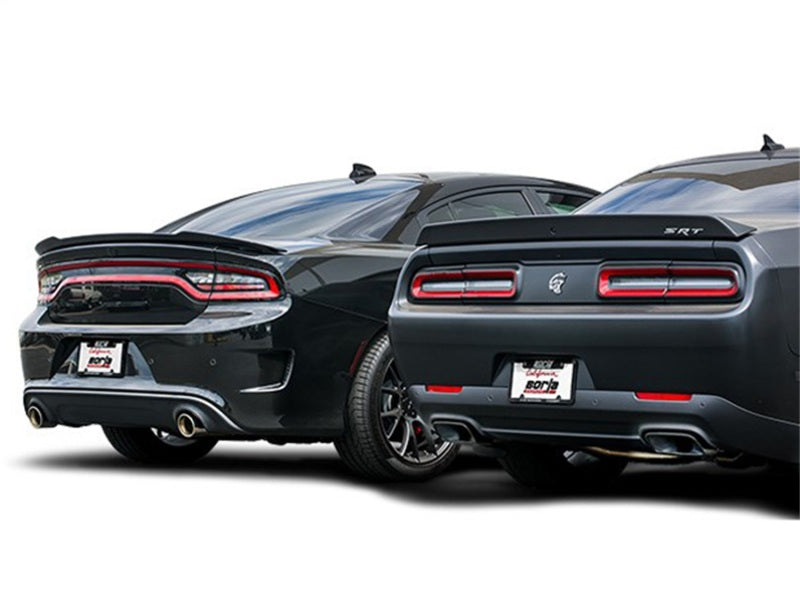 Borla 140648 15-16 Dodge Challenger Hellcat 6.2L V8 ATAK w/ Valve Simulator CB Exhaust Factory Valance - #140648
