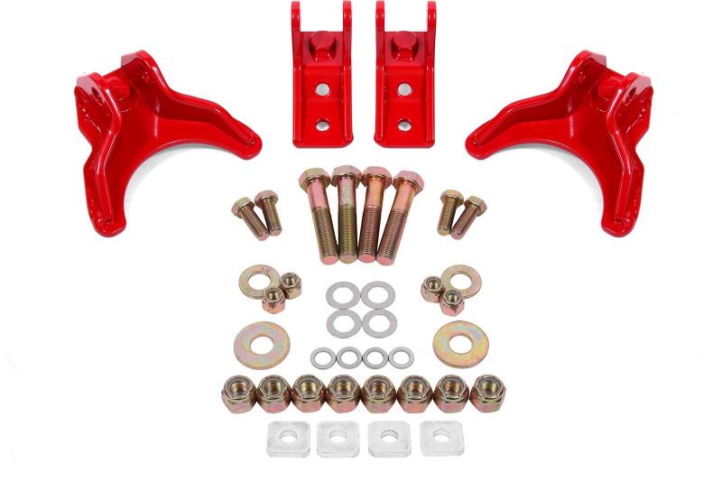 BMR 1982-2002 3rd Gen F-Body Coilover Conversion Kit Rear Non-Adj Shock Mount without CAB - Red
