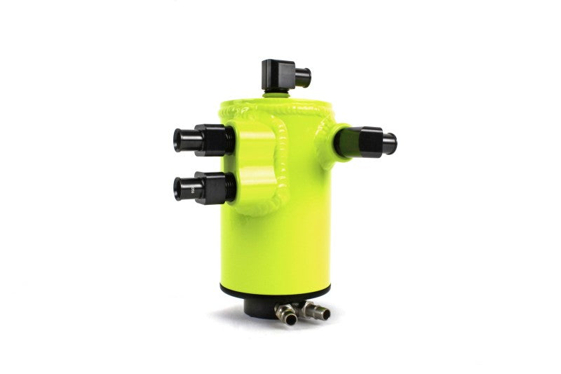 PERRIN 02-14 Subaru WRX / 04-21 STI / 05-09 LGT & OBXT (w/FMIC Only) Air Oil Separator - Neon Yel.
