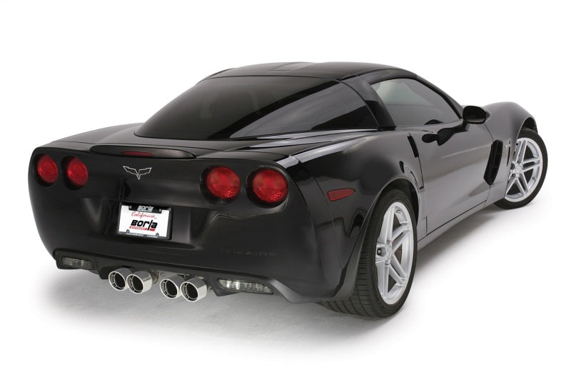 Borla 11822 06-12 Chevrolet Corvette Z06/ZR1 6.2L/7.0L 8cyl Aggressive ATAK Exhaust (rear section only) - #11822