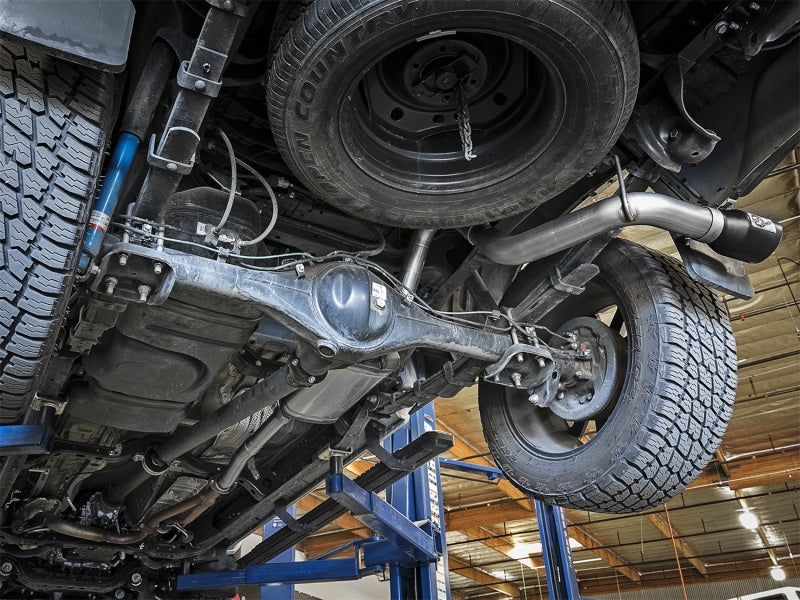 aFe MACH Force-Xp 2-1/2in 304 SS Cat-Back Exhaust w/Black Tips 2016+ Toyota Tacoma L4-2.7L / V6-3.5L - #49-46042-B