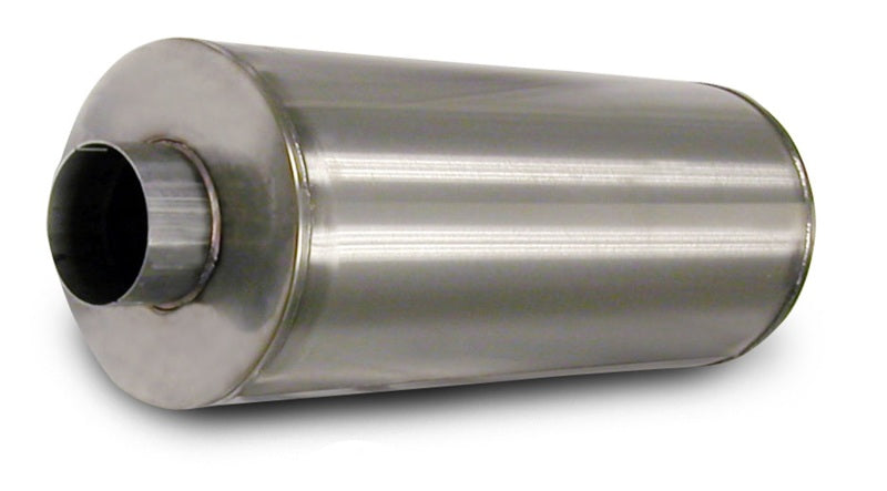 Corsa Pro Series Custom Sport Muffler 304SS 3in Offset In / 3in Center Out 10in Length