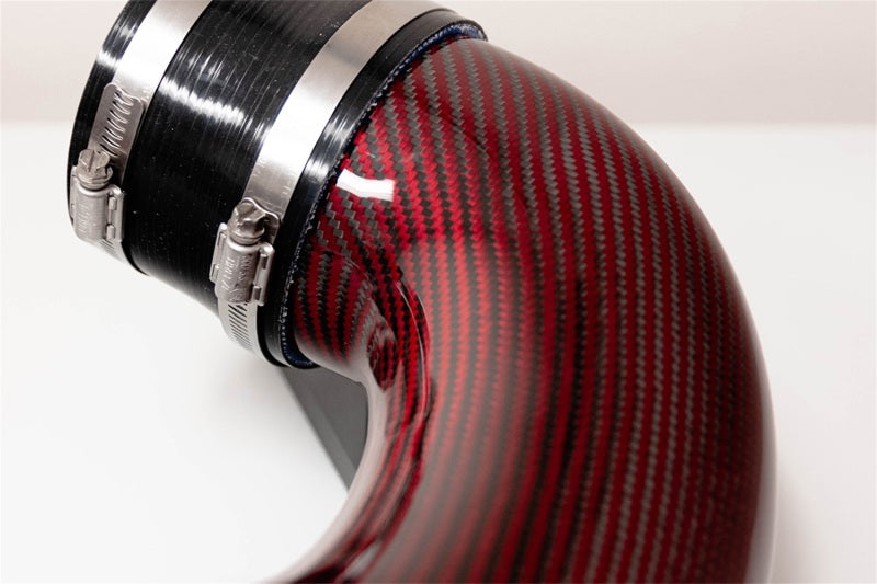 Corsa 2014-2019 Chevy Corvette 6.2L (Non Z06) Closed Box Air Intake with DryTech Filter-Carbon Fib