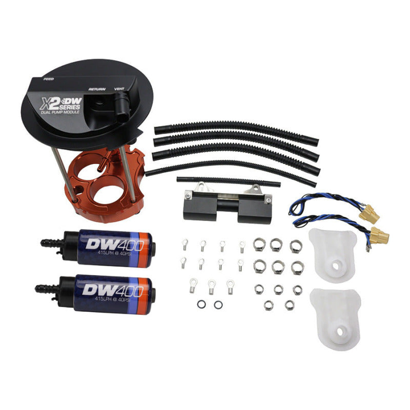 DeatschWerks 16-19 Cadillac CTS-V / 16-22 Camaro SS X2 Series Fuel Pump Module With Dual DW400 Pumps