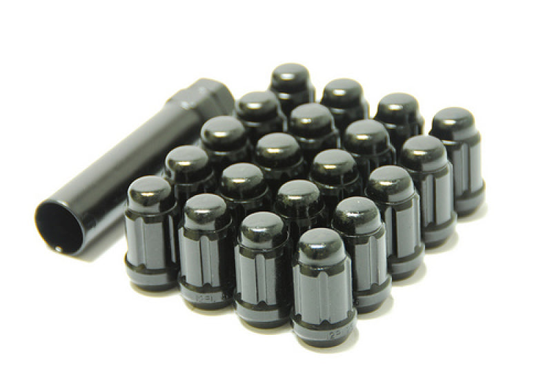Wheel Mate 41886T Muteki Closed End Lug Nuts Black Chrome M12x1.50