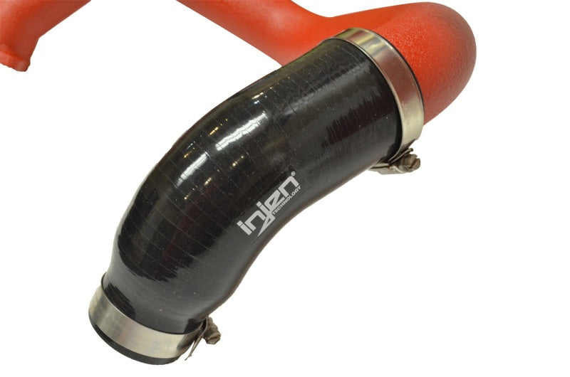 Injen 16-20 Honda Civic 1.5L Turbo Aluminum Intercooler Piping Kit - Wrinkle Red - #SES1573ICPWR