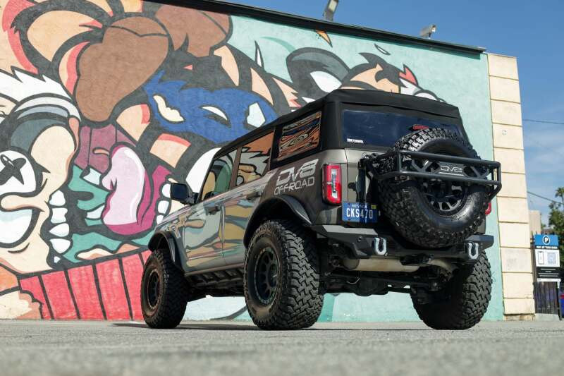 DV8 Offroad 2021+ Ford Bronco Competition Series Rear Bumper - #RBBR-05