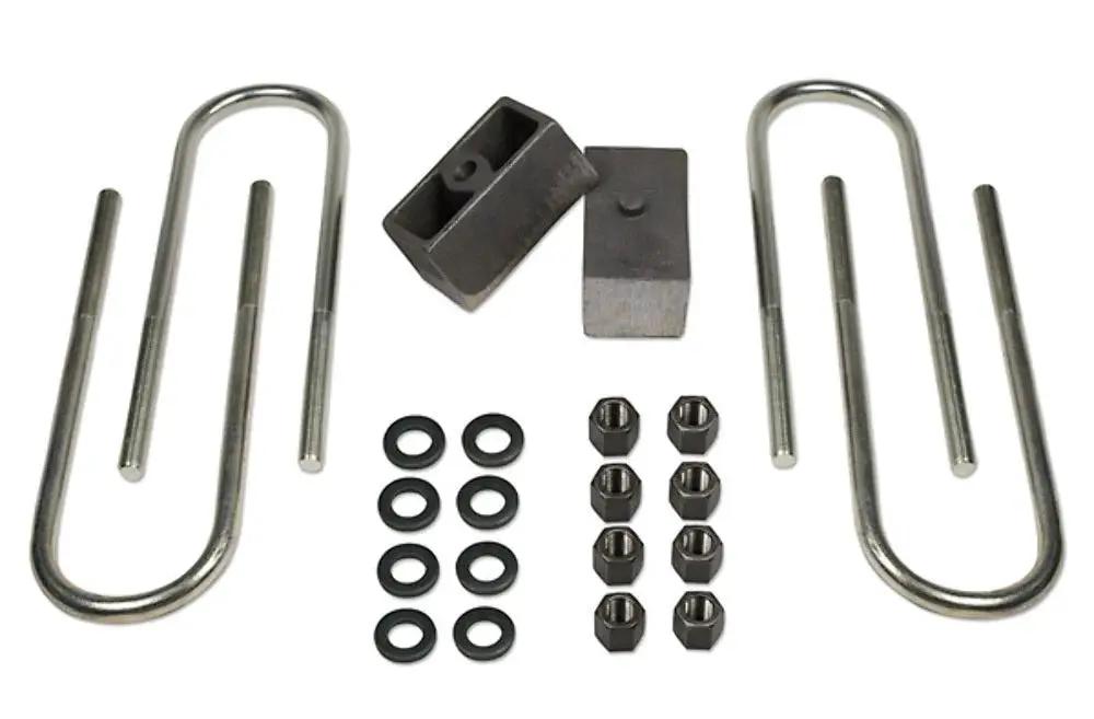 Tuff Country 97004 2in Rear Block and U-Bolt Kit for 1973-1991 Chevrolet Blazer 1/2 Ton 4WD