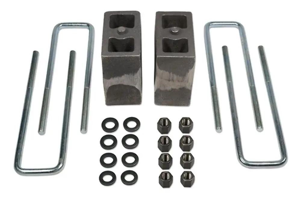 Tuff Country 97055 5.5in Rear Block and U-Bolt Kit Tapered for 1994-2002 Dodge Ram 3500